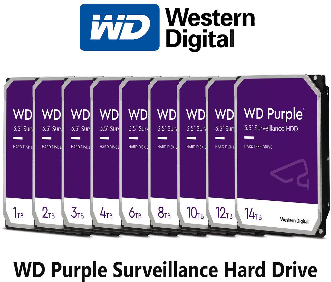 خرید هارد اینترنال وسترن دیجیتال | قیمت WD Purple