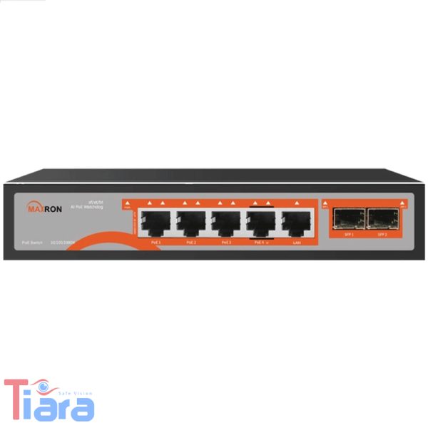 سوئیچ شبکه PoE مکسرون MSW-3204GPBH-1GL-65I