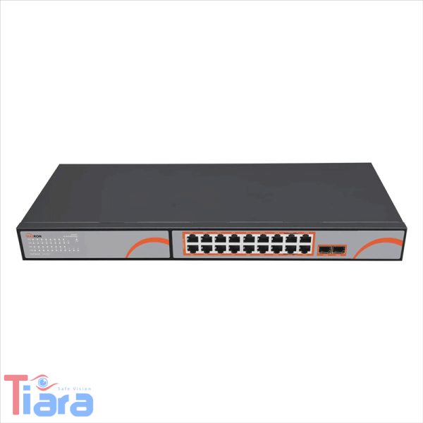 سوئیچ شبکه PoE مکسرون MSW-3216GP-2GL-250I
