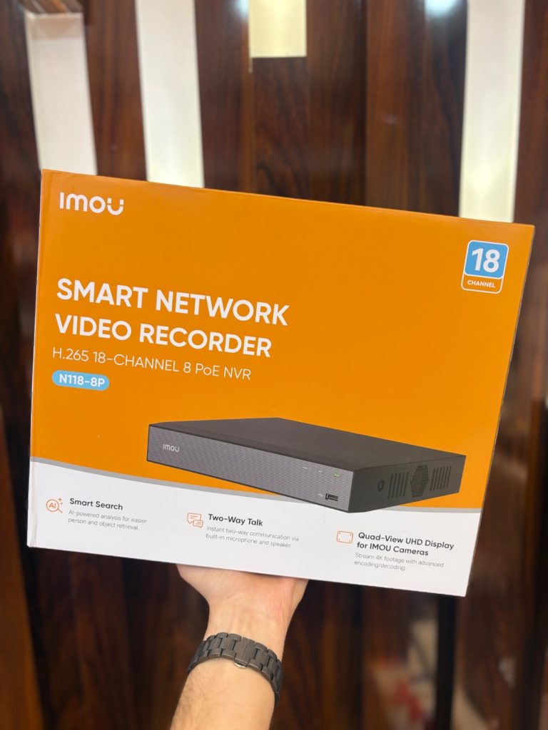 دستگاه NVR آیمو NVR-N118-8P-8A0E